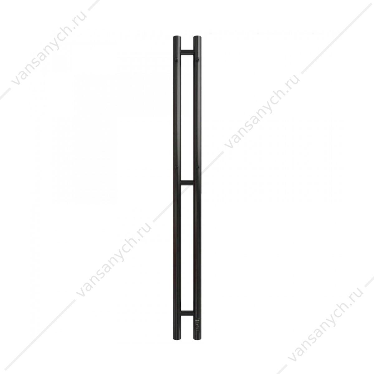 УТ000035322 Полотенцесушитель 11х120 электрический 95Вт Grois Orso GR-134 П3 black mat R GROIS (Россия) купить в Тюмени (Ван Саныч™)